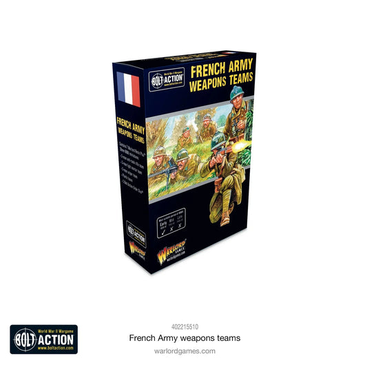Bolt Action - French Army Weapons Teams