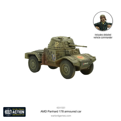 Bolt Action - AMD Panhard 178 Armoured Car