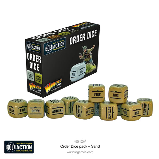 Bolt Action Konflikt '47 - Order Dice: Sand