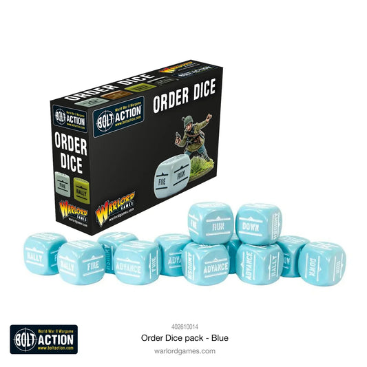 Bolt Action Konflikt '47 - Order Dice: Blue