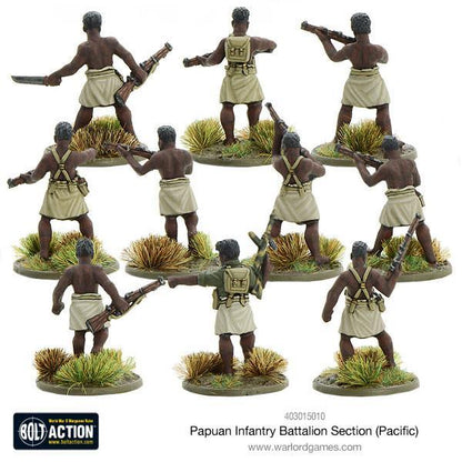 Bolt Action - Papuan Infantry Battalion Section