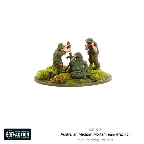 Bolt Action - Australian Medium Mortar Team