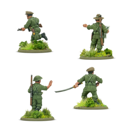 Bolt Action - Gurkha Platoon Commanders PRE ORDER