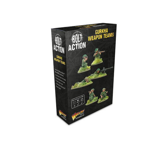 Bolt Action - Gurkha Weapon Teams PRE ORDER
