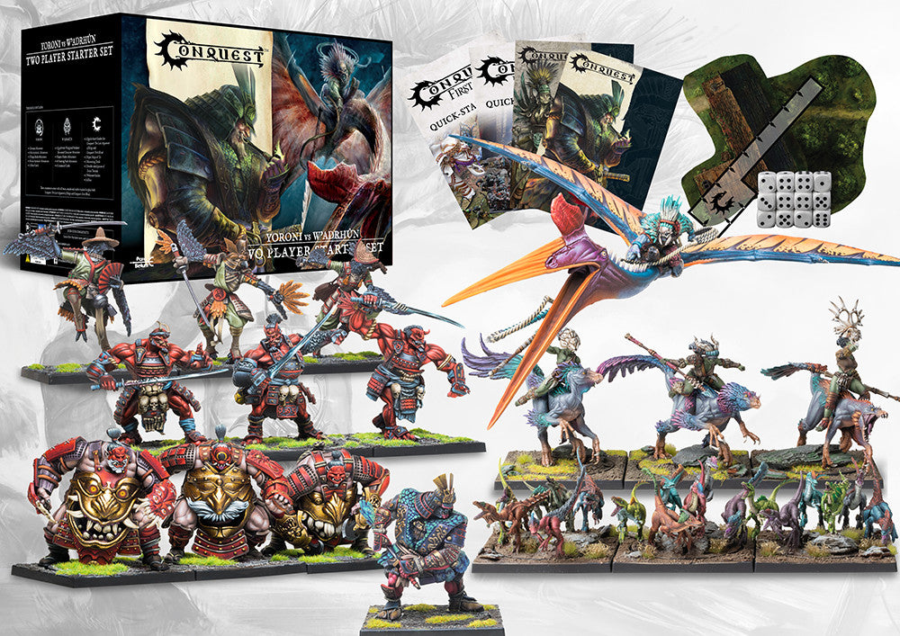 2 Player Starter Set - Yoroni vs W'adrhun - Conquest