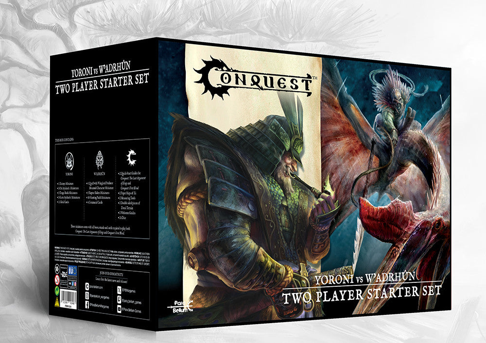 2 Player Starter Set - Yoroni vs W'adrhun - Conquest