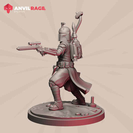 Daimyo | Anvilrage Galactic SciFi Miniatures Shatter Scale Role Playing Miniatures