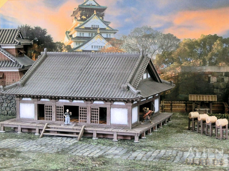 Feudal Japan Samurai Dojo | 3DAlienWorlds Fantasy and Historical Wargaming Terrain Role Playing Miniatures