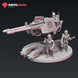 Replicator Emplaced Turret | Anvilrage Galactic SciFi Miniatures 32mm 1/47 Legion Scale