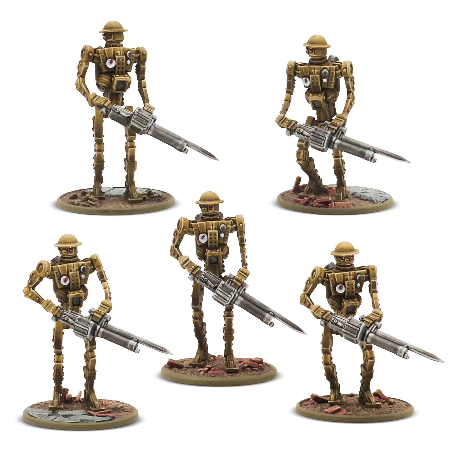 Konflikt '47 - British Commonwealth: Mk I Automated Infantry Squad with MMGs