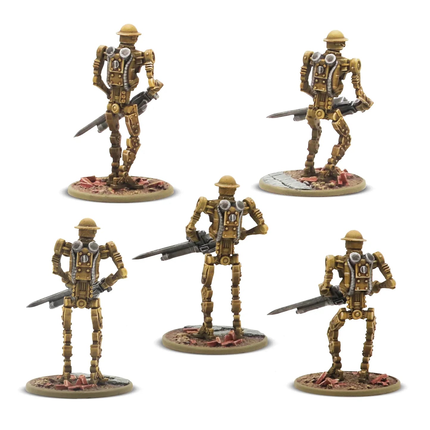 Konflikt '47 - British Commonwealth: Mk I Automated Infantry Squad with MMGs