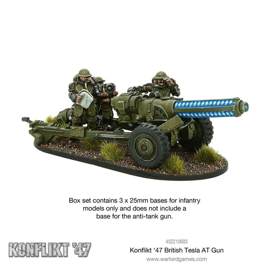 Konflikt '47 - British Commonwealth: Tesla AT Gun (British Armoured Infantry)