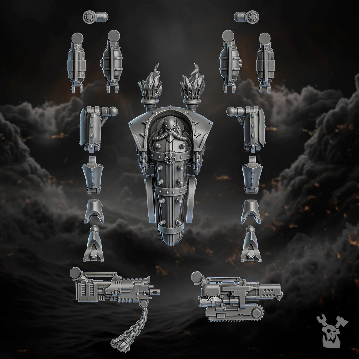 Order of Repentance Ironpain Engine | DakkaDakka.store Grimdark Wargaming Miniatures Role Playing Miniatures