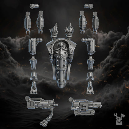 Order of Repentance Ironpain Engine | DakkaDakka.store Grimdark Wargaming Miniatures Role Playing Miniatures