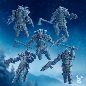 Stormbringers 2.0 Tempest Wolves Squad | DakkaDakka.store Grimdark Wargaming Miniatures Role Playing Miniatures