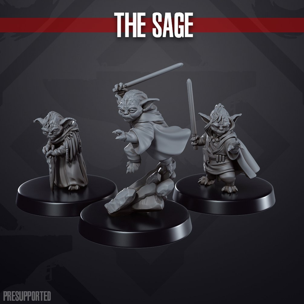 Space Wars: The Sage | Skullforge Studios 32mm Wargaming Miniatures Role Playing Miniatures
