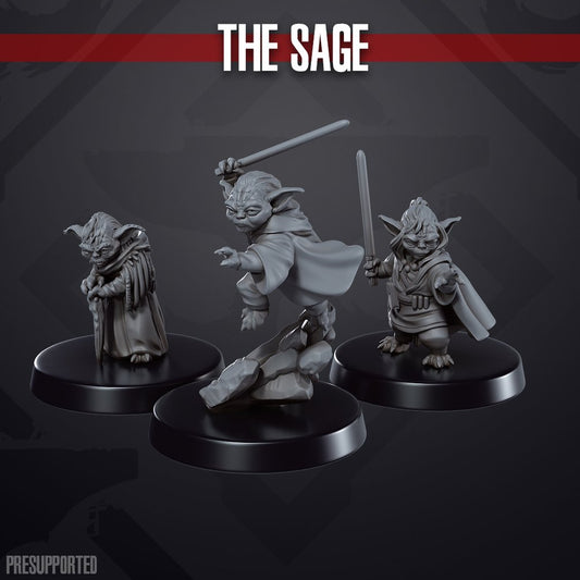 Space Wars: The Sage | Skullforge Studios 32mm Wargaming Miniatures Role Playing Miniatures