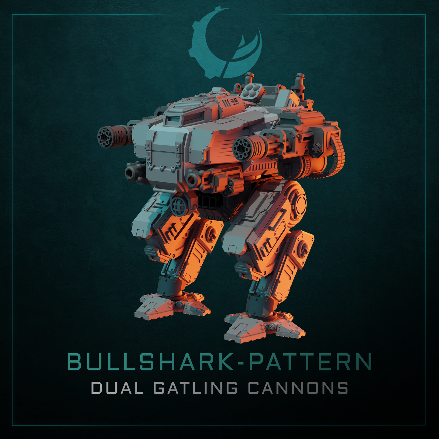 BULLSHARK-PATTERN TACTICAL WARSUIT | Maelstrom Designworks Grimdark Wargaming Miniatures