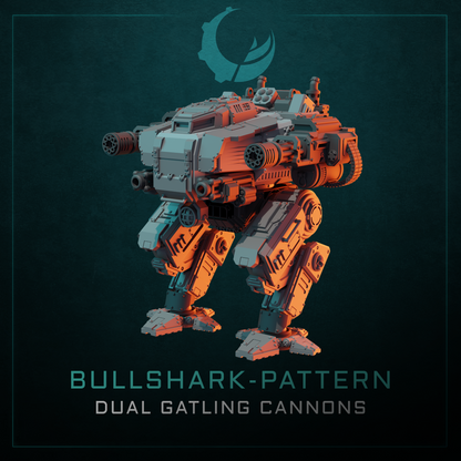 BULLSHARK-PATTERN TACTICAL WARSUIT | Maelstrom Designworks Grimdark Wargaming Miniatures