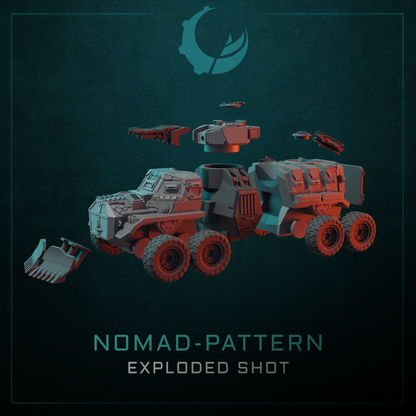 NOMAD-PATTERN ARMOURED PERSONNEL CARRIER | Maelstrom Designworks Grimdark Wargaming Miniatures