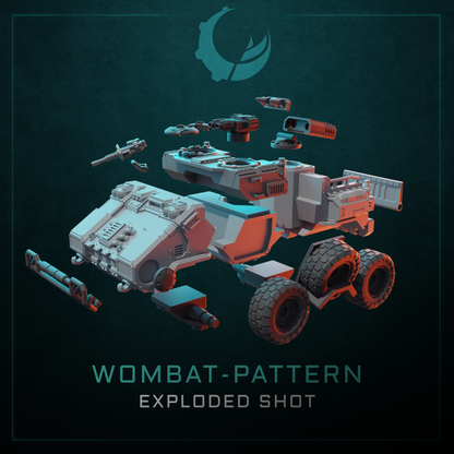 WOMBAT-PATTERN ATCV | Maelstrom Designworks Grimdark Wargaming Miniatures