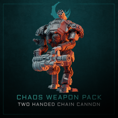 RIFLEMAN-PATTERN CHAOS WEAPON PACK | Maelstrom Designworks Grimdark Wargaming Miniatures