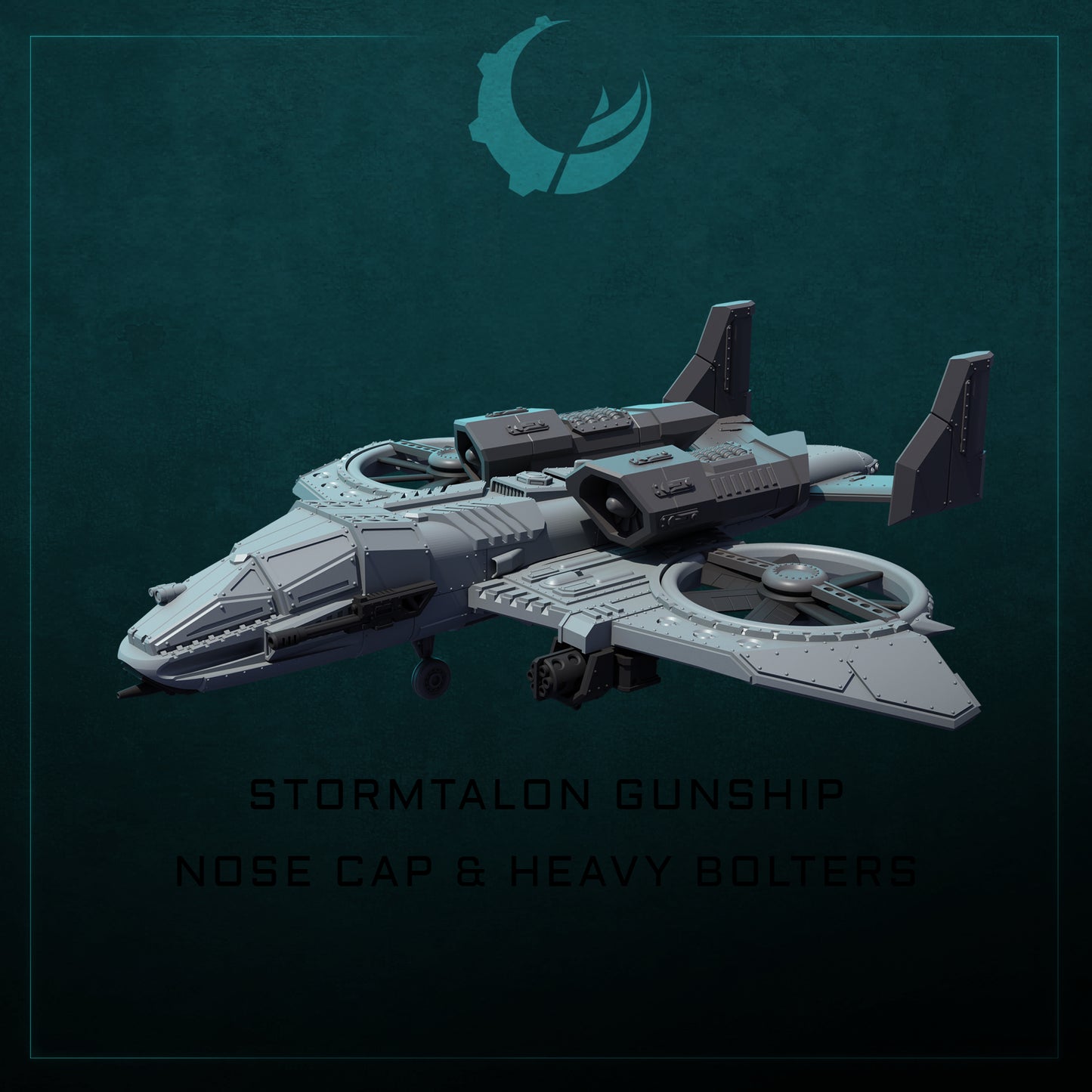 RAIJU VTOL STORMHAWK-STORMTALON CONVERSTION KIT | Maelstrom Designworks Grimdark Wargaming Miniatures