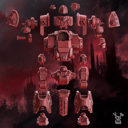 Crimson Wings Heavy Walker | DakkaDakka.store Grimdark Wargaming Miniatures Role Playing Miniatures