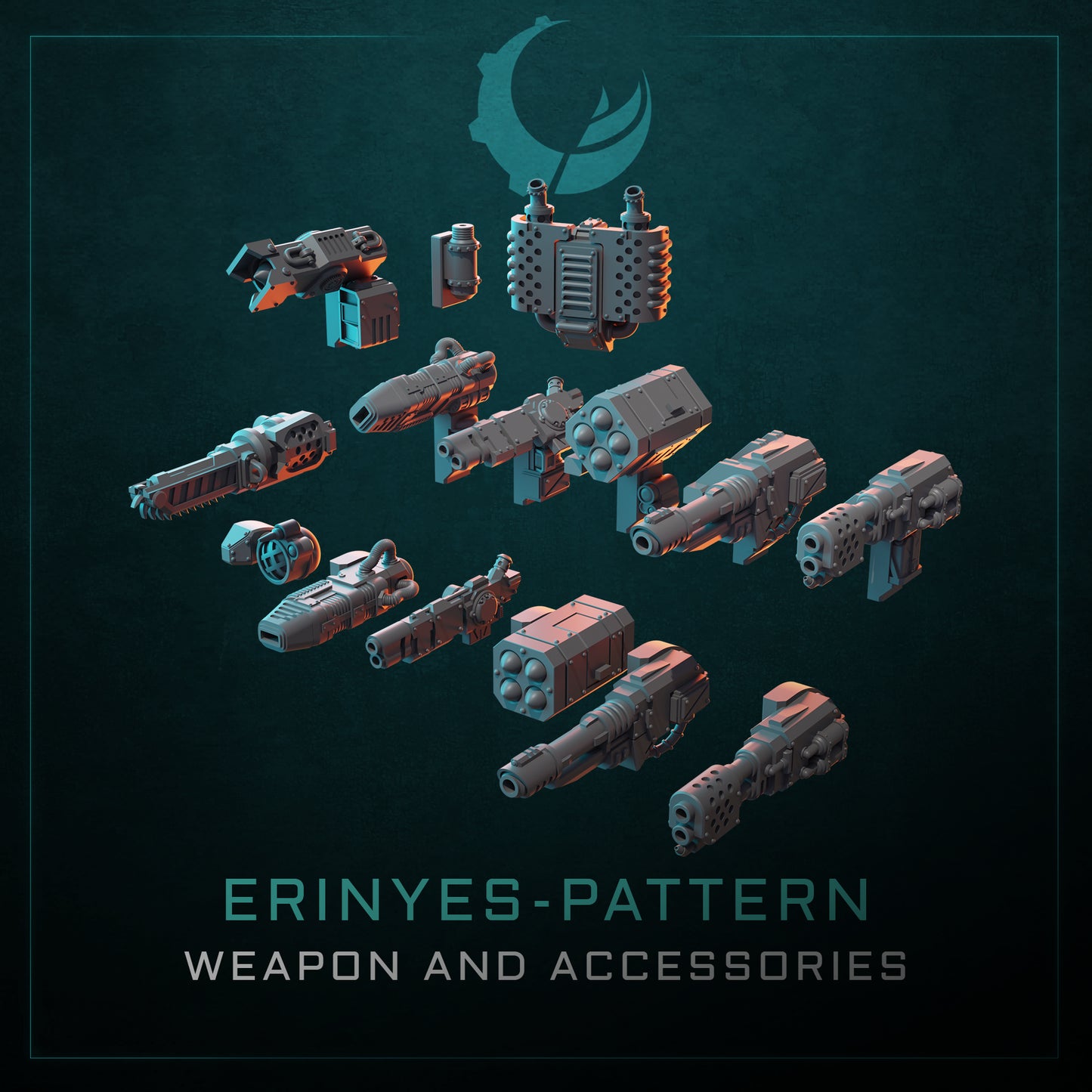 ERINYES-PATTERN COMBAT WALKER | Maelstrom Designworks Grimdark Wargaming Miniatures