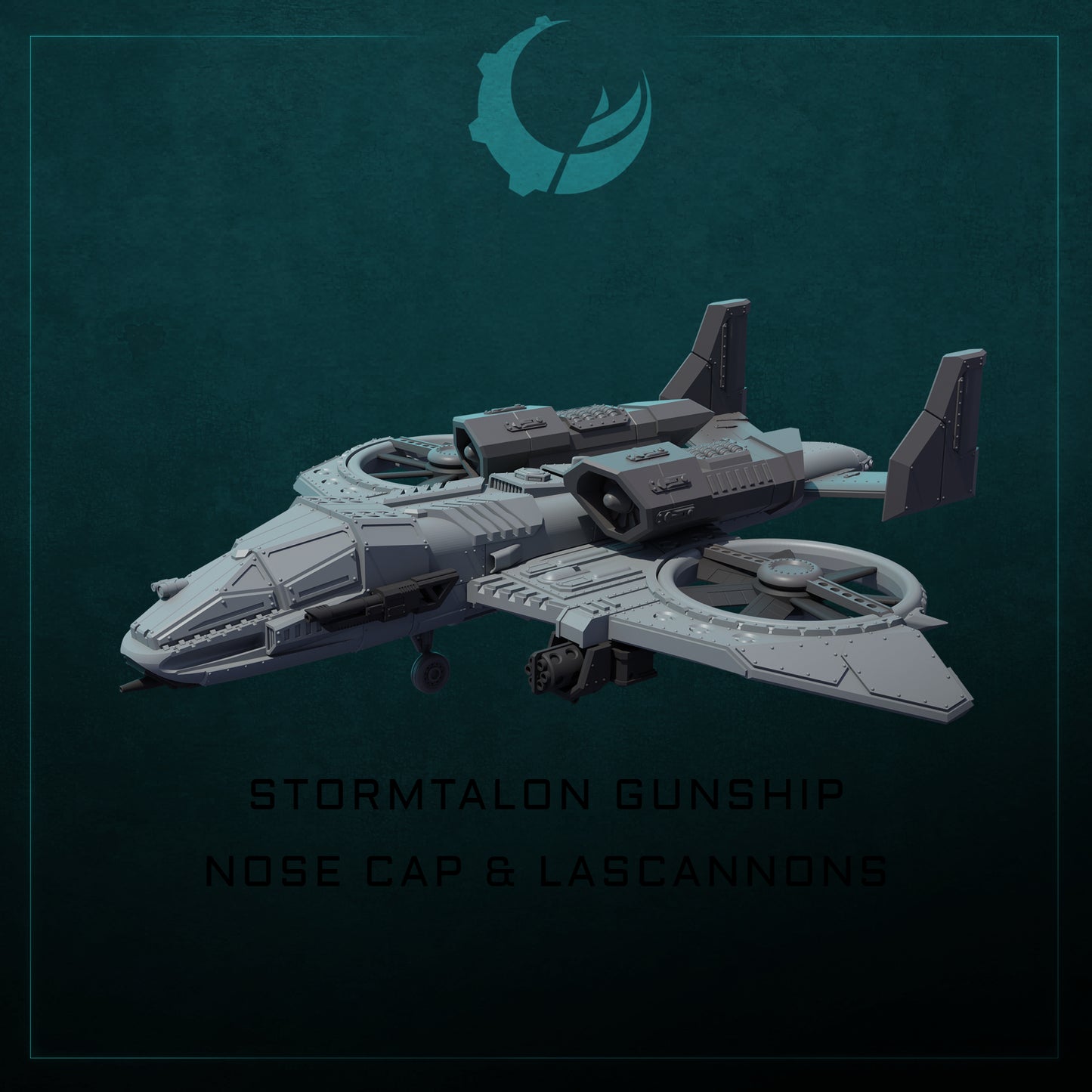 RAIJU VTOL STORMHAWK-STORMTALON CONVERSTION KIT | Maelstrom Designworks Grimdark Wargaming Miniatures