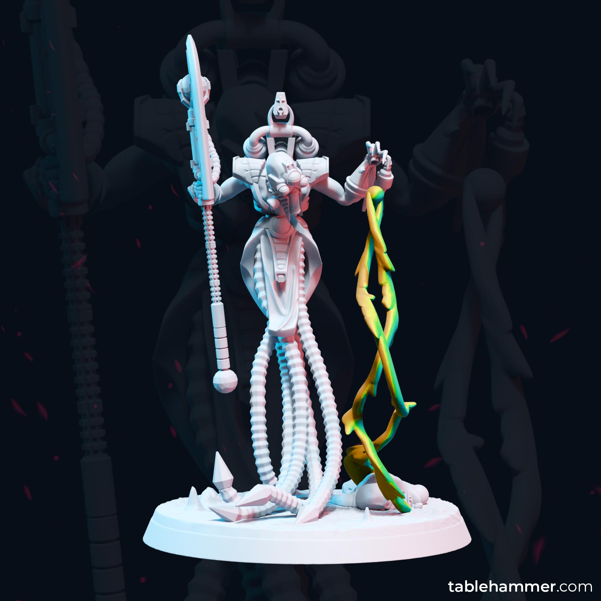 Necroyd Plasmlord | Tablehammer Grimdark Wargaming Miniatures Role Playing Miniatures