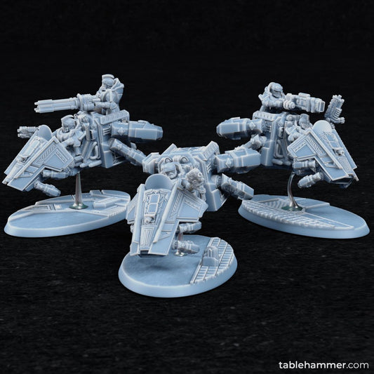 Federation of Tyr Spearhead Cavalry | Tablehammer Grimdark Wargaming Miniatures Role Playing Miniatures