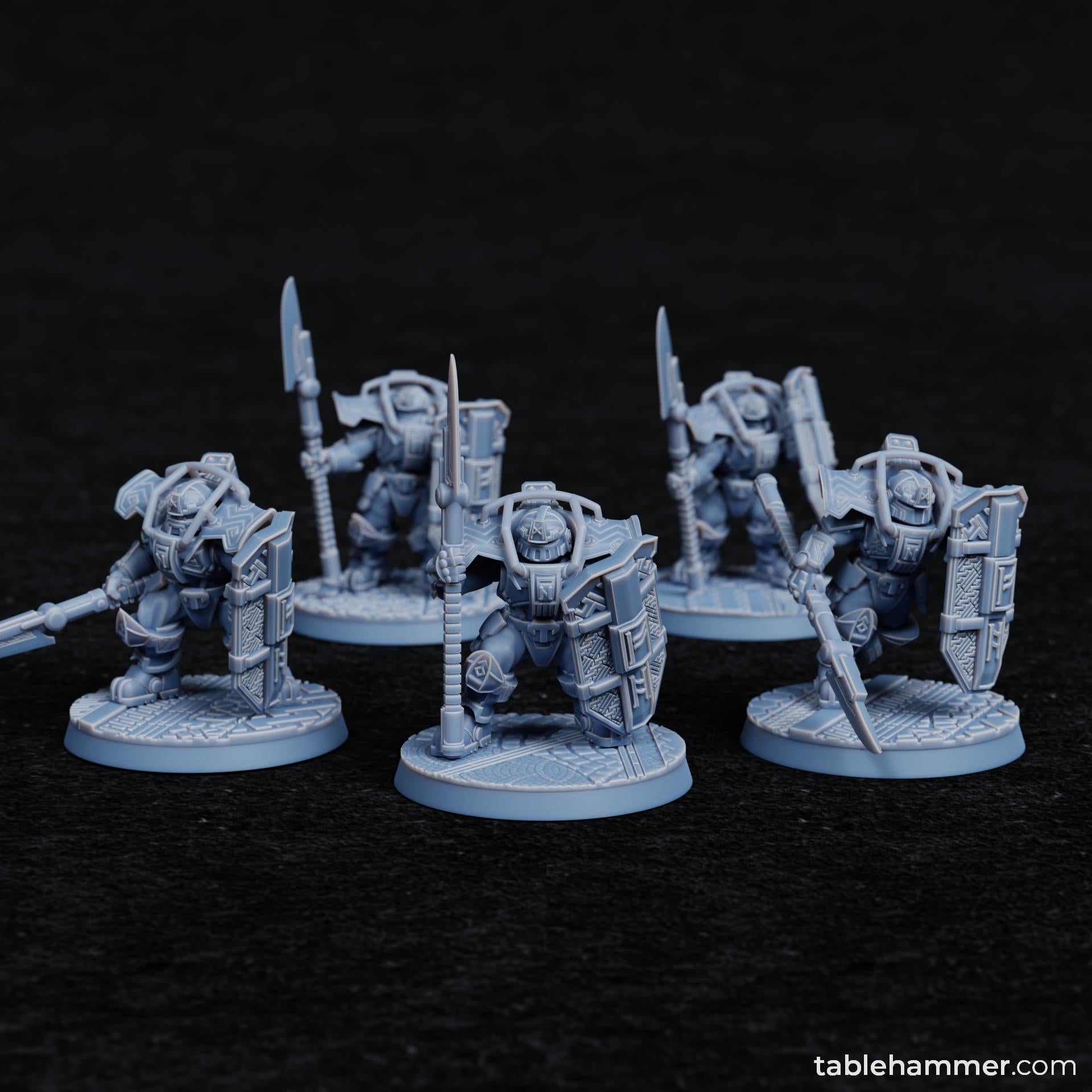 Federation of Tyr Minotaurs | Tablehammer Grimdark Wargaming Miniatures Role Playing Miniatures