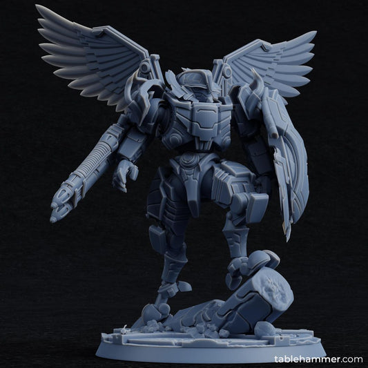 Greater Good Xaiax Combat Suit Commander Builder | Tablehammer Grimdark Wargaming Miniatures Role Playing Miniatures