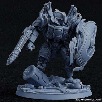 Greater Good Xaiax Combat Suit Commander Builder | Tablehammer Grimdark Wargaming Miniatures Role Playing Miniatures
