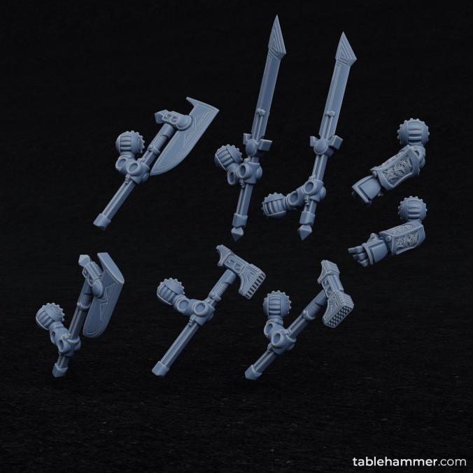Federation of Tyr Clockwork Ancestor Construct Builder | Tablehammer Grimdark Wargaming Miniatures Role Playing
