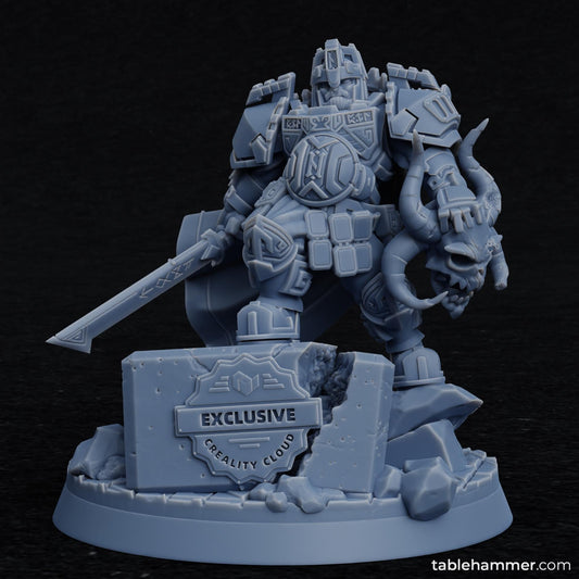 Federation of Tyr Slayer King | Tablehammer Grimdark Wargaming Miniatures Role Playing Miniatures