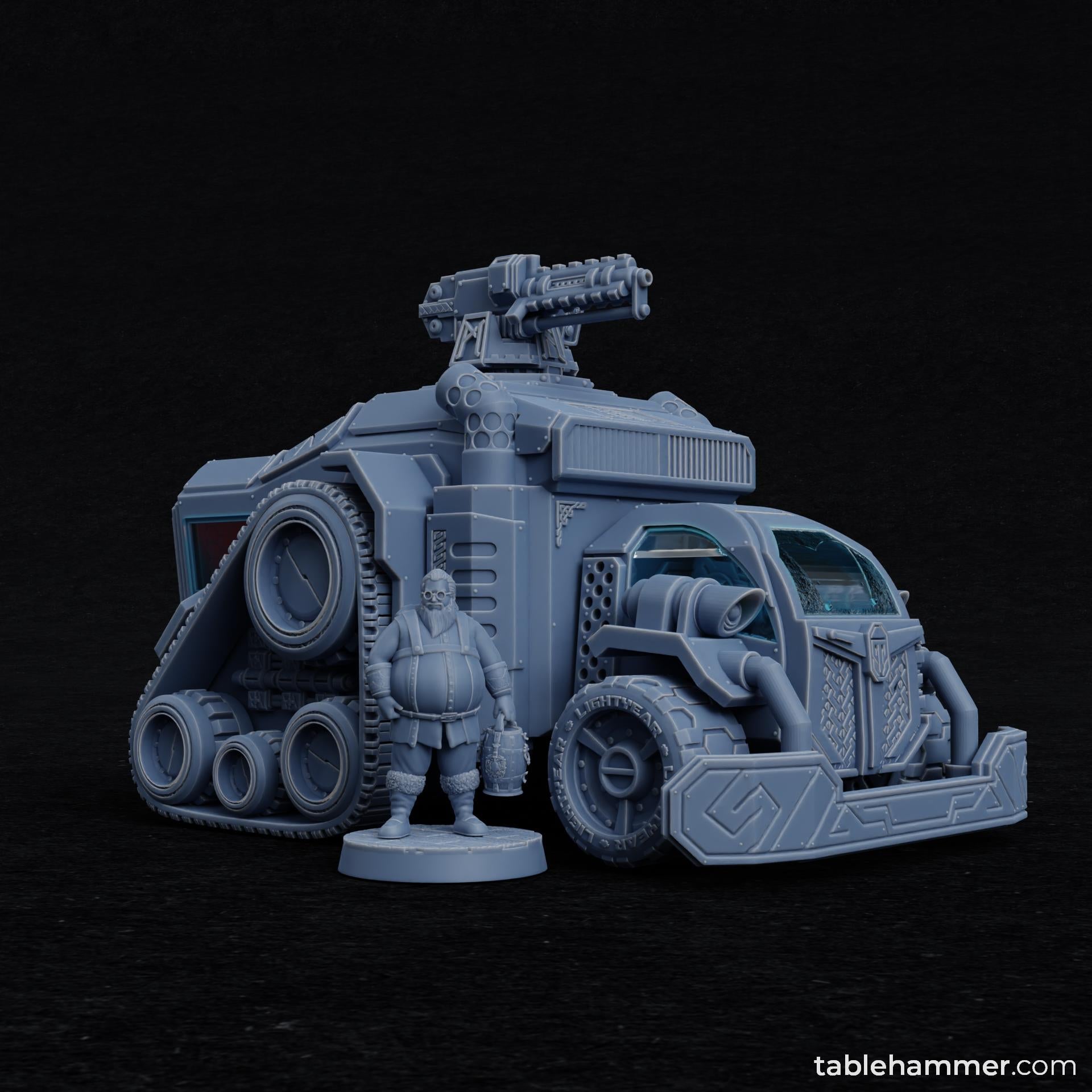 Federation of Tyr APC | Tablehammer Grimdark Wargaming Miniatures Role Playing Miniatures