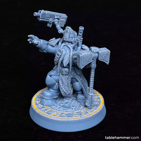 Federation of Tyr Hammer Priest | Tablehammer Grimdark Wargaming Miniatures Role Playing Miniatures