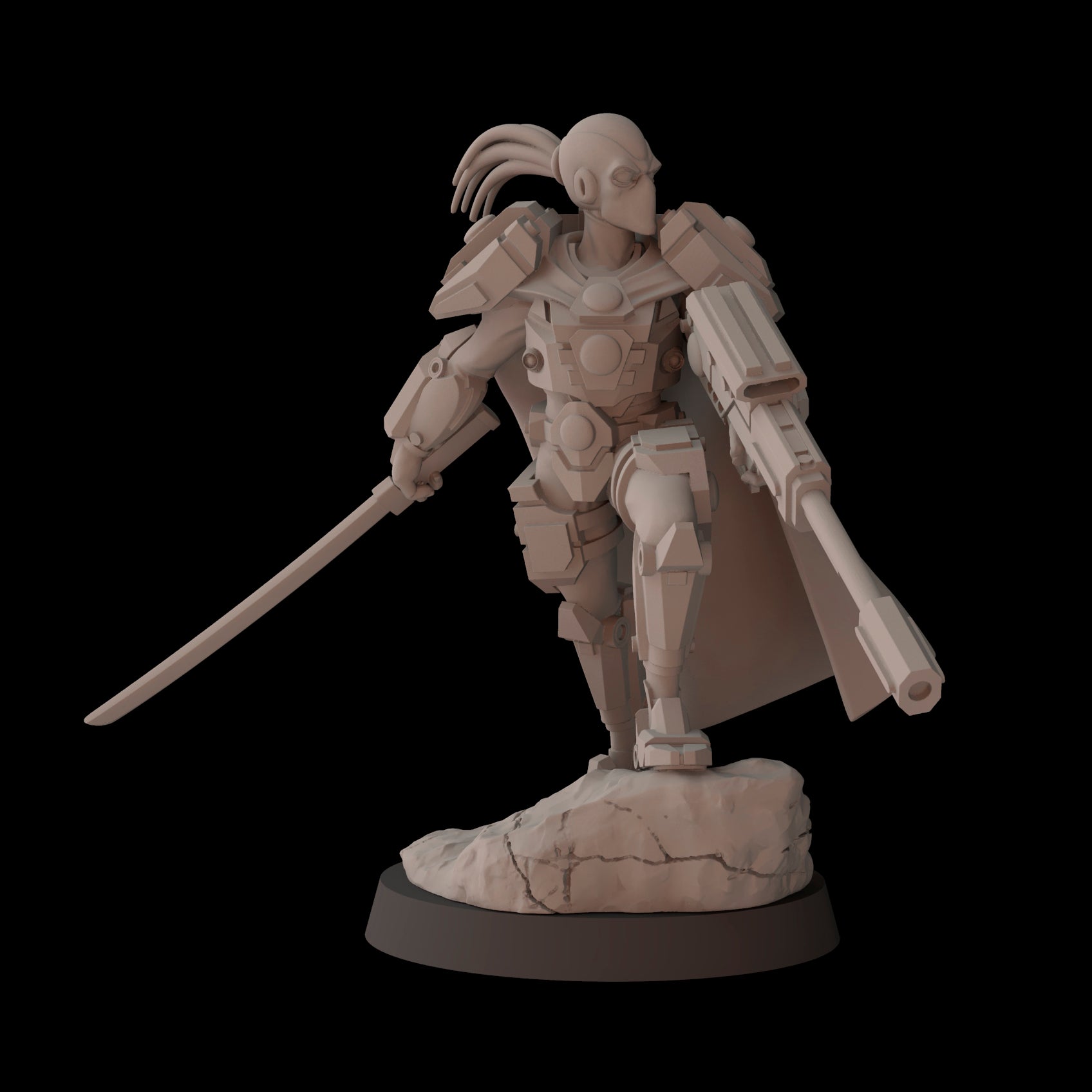 Greater Good Alpha Strategist | Fantasy Cult 32mm Grimdark Wargaming Miniatures Role Playing Miniatures