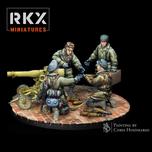 Fallschirmjager LG40 | RKX Miniatures 28mm WW2 Wargaming Miniatures Role Playing Miniatures