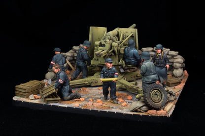Hitler Youth 88mm Field Gun | RKX Miniatures 28mm WW2 Wargaming Miniatures Role Playing Miniatures
