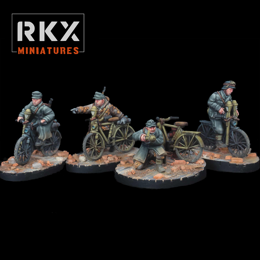 Volkstruum Bicycles | RKX Miniatures 28mm WW2 Wargaming Miniatures Role Playing Miniatures