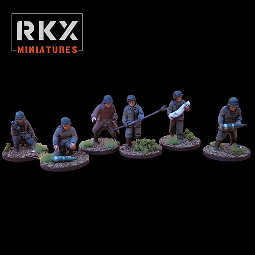 Late War US 155mm Longtom | RKX Miniatures 28mm WW2 Wargaming Miniatures