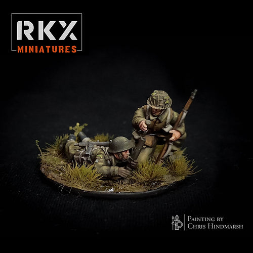 Operation Plunder Canadian 2" Mortar Team | RKX Miniatures 28mm WW2 Wargaming Miniatures