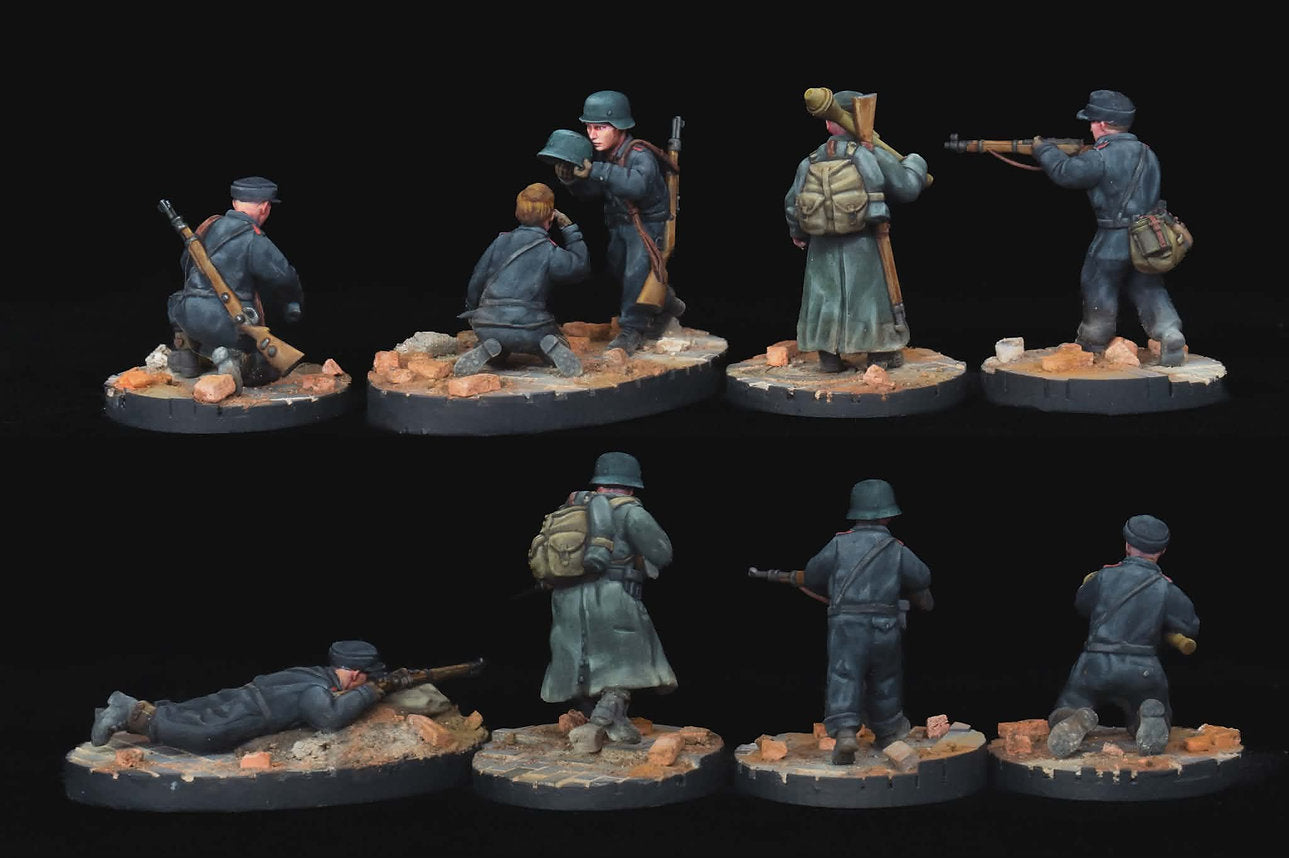Hitler Youth Squad | RKX Miniatures 28mm WW2 Wargaming Miniatures Role Playing Miniatures