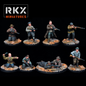 Volkstruum Fighting Squad | RKX Miniatures 28mm WW2 Wargaming Miniatures Role Playing Miniatures