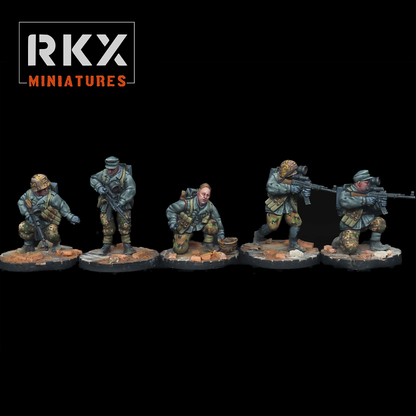 Berlin Nachtjager | RKX Miniatures 28mm WW2 Wargaming Miniatures Role Playing Miniatures