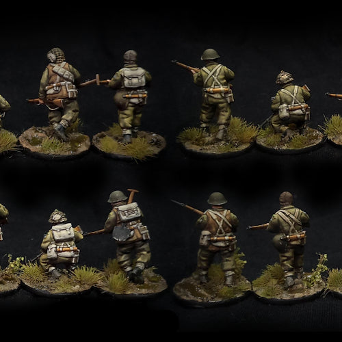 Operation Plunder Canadian Rifle Section 'Full Kit' | RKX Miniatures 28mm WW2 Wargaming Miniatures