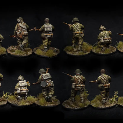 Operation Plunder Canadian Rifle Section ’Battle Order’ | RKX Miniatures 28mm WW2 Wargaming Miniatures Role Playing